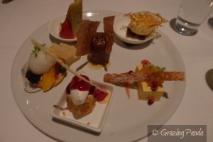 Ezard Dessert Tasting Platter