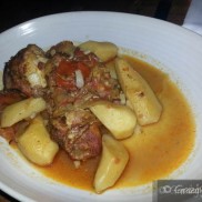 Chicken Cacciatore, Pancetta, Kiplers, Olives