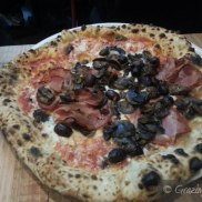 Guancia - San Marzana Tomato, Fior di Late, Pancetta, Mushrooms, Olive