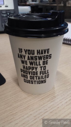 Interesting Coffee Cup