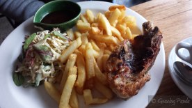 Chicken and Chips with Slaw and Chips